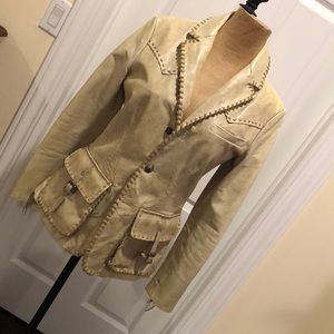Women’s leather Polo Ralph Lauren jacket